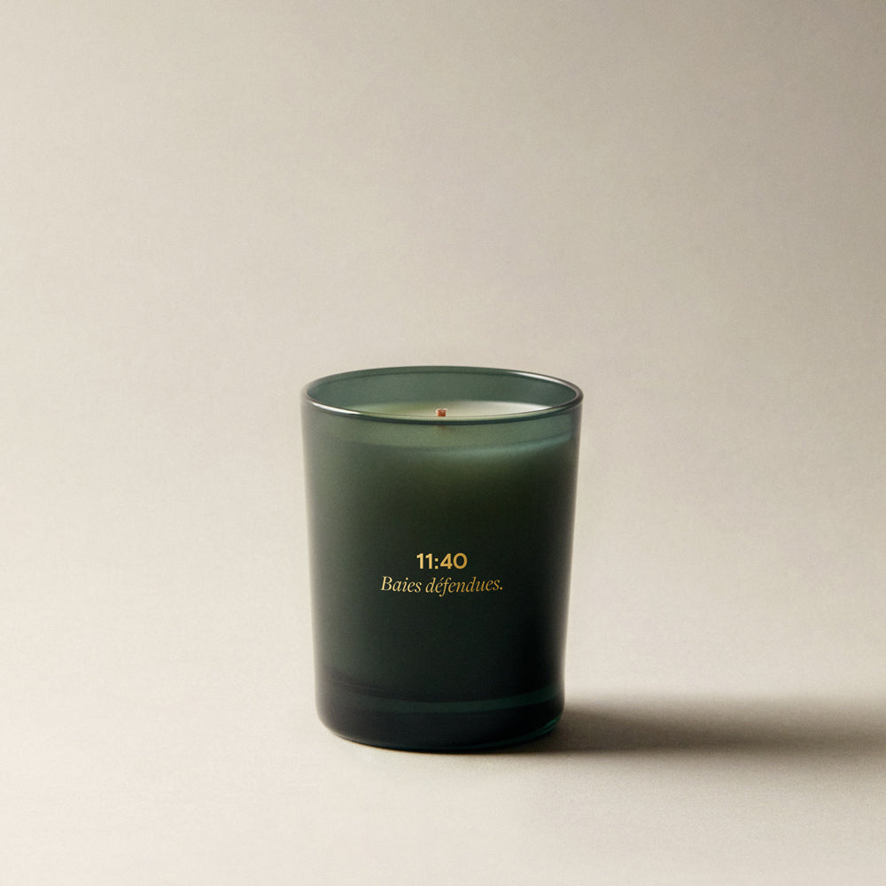 Bougie parfumée 11:40 Baies défendues 80g | D'ORSAY Paris